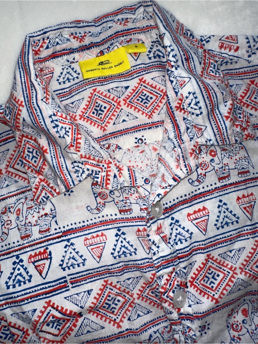 Roberta Roller Rabbit shirt 8 - Picture 2 of 2